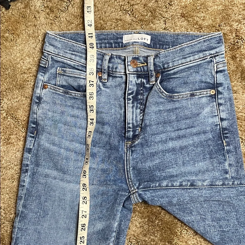 Loft Jeans‎ The Kick Cropped Woman Jeans Size 4/27 - Picture 8 of 8